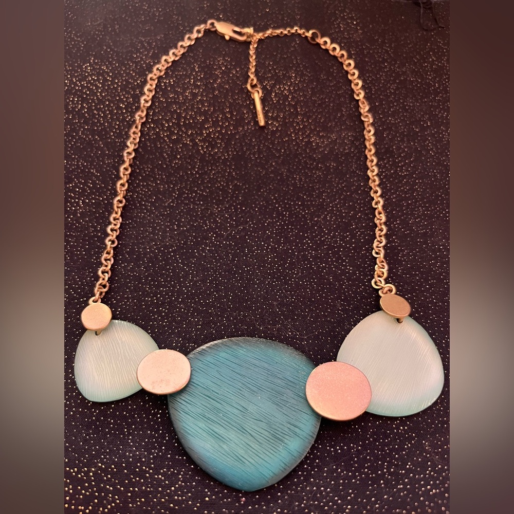 Teal and Blue Kenneth Cole Necklace